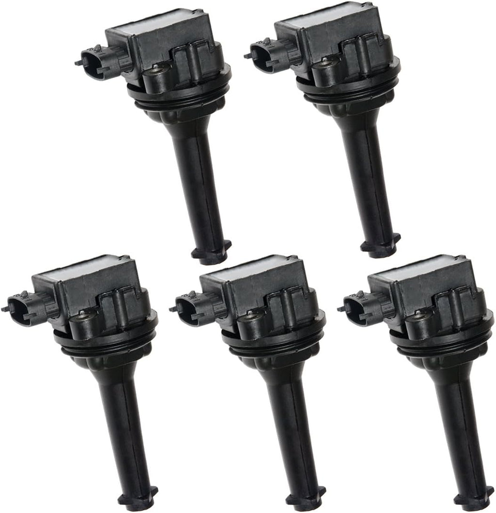 Set of 5 Ignition Coils for Volvo L5 2.3L 2.4L 2.5L M772796