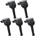 Set of 5 Ignition Coils for Volvo L5 2.3L 2.4L 2.5L M772796