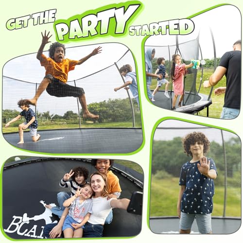 8FT Recreational Trampoline with Enclosure I6687