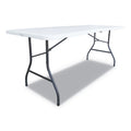 White Resin Folding Table V481