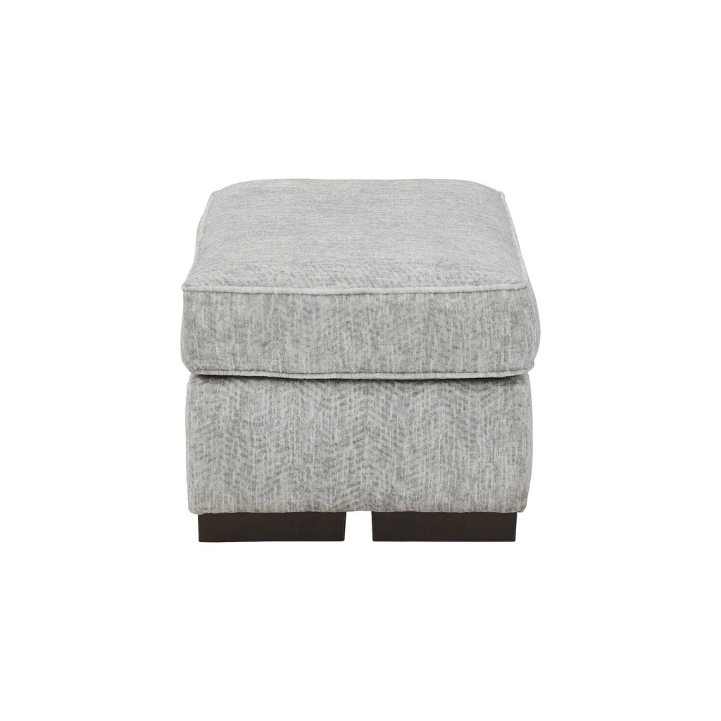 Pewter Ottoman E489733