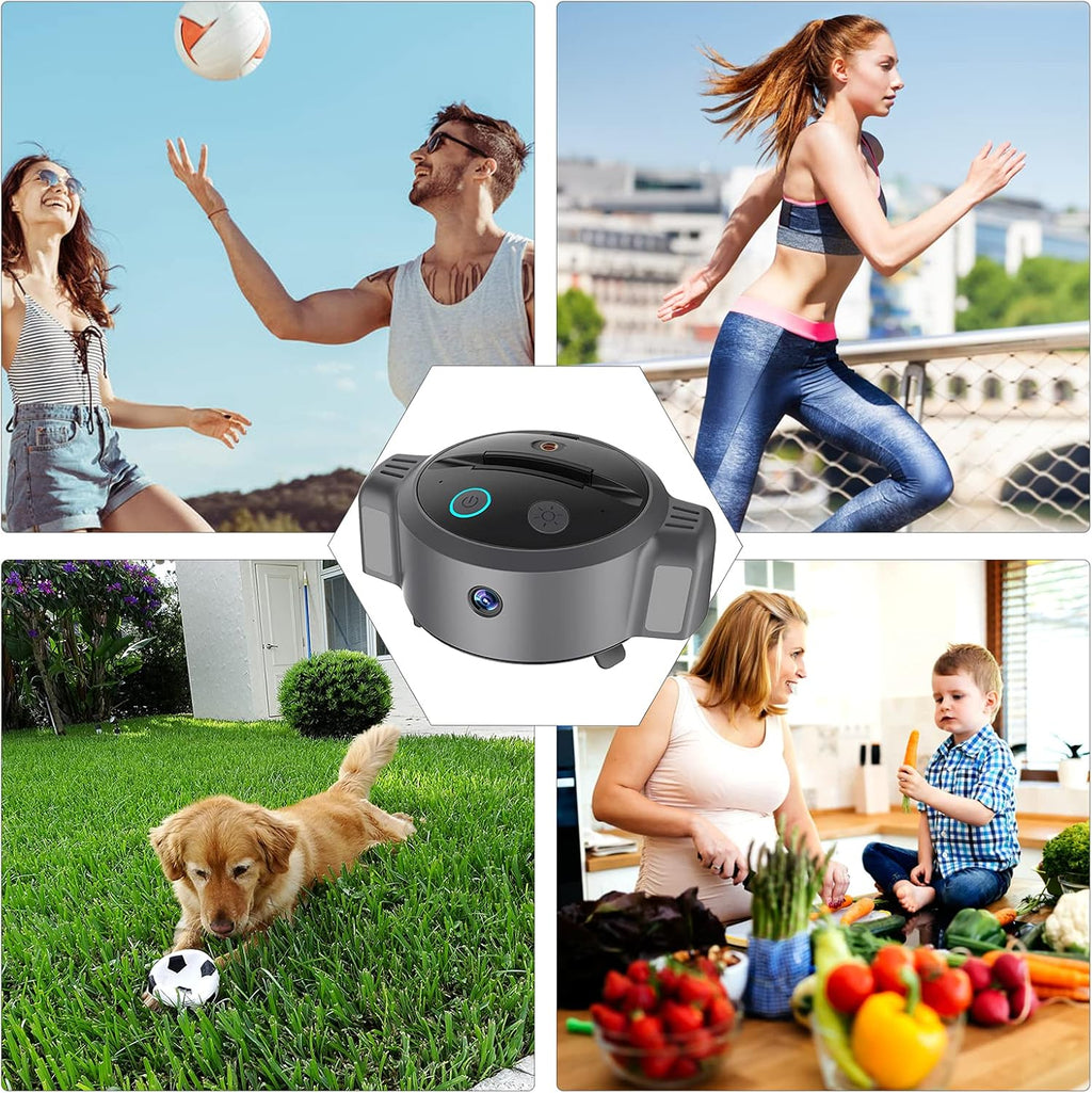 Smart Tracking Phone Holder with Selfie Lights and 1080p Webcam with Microphone O22547