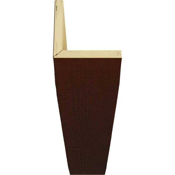 12x22W x 10x22H x 12&L 2-Sided Faux Wood Ceiling Beam Q98324