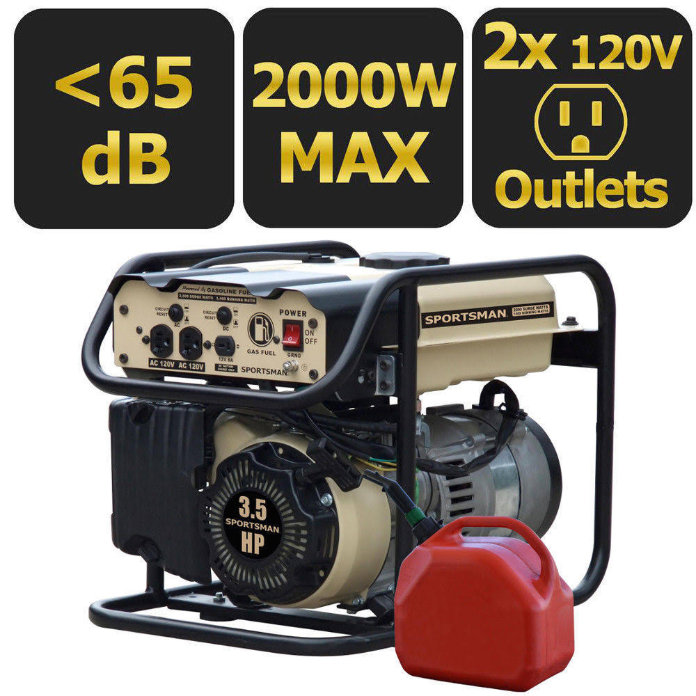 2000-Watt Portable Generator C904826