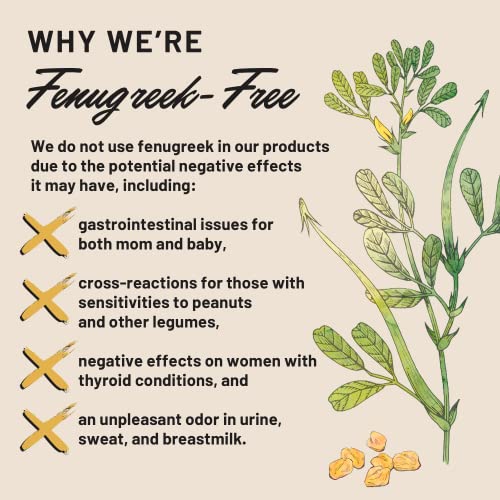 Organic Fenugreek Free Breastfeeding Supplement, 60 Vegan Capsules B14418
