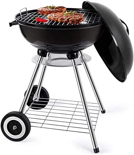 18" Black Stainless Steel Charcoal Grill J29211