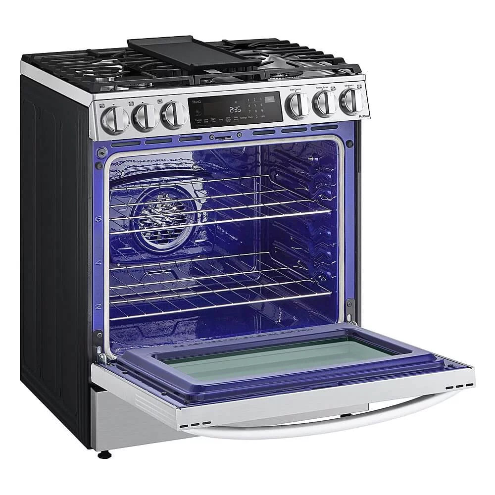 30" Wide 6.3 Cu. Ft. Slide In Dual Fuel Range - Stainless Steel X939519