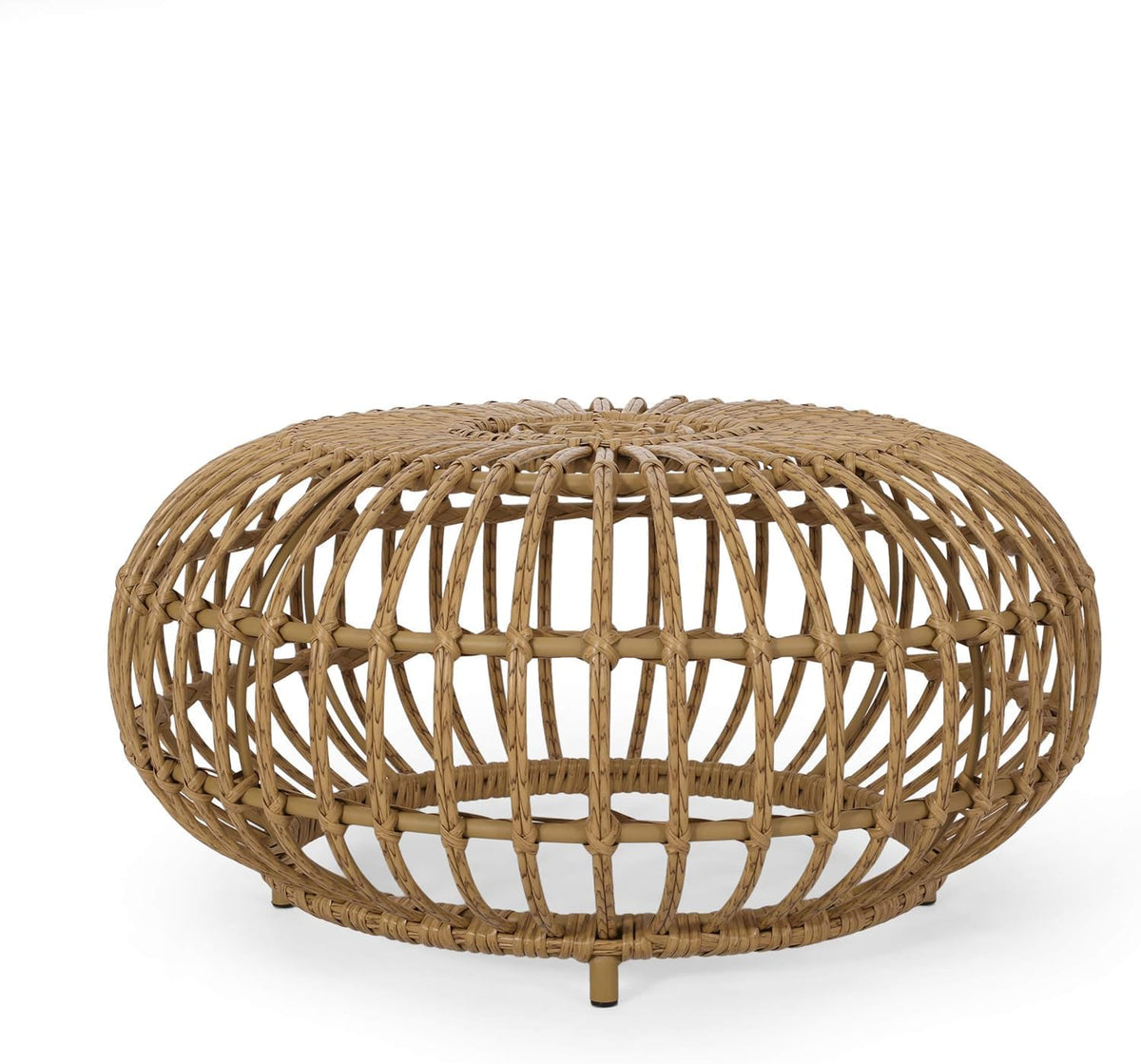Round Rattan Wicker Coffee Table W233