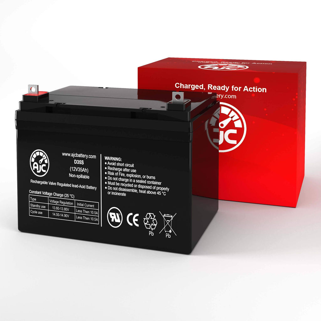 12V 35Ah Wheelchair Replacement Battery P279
