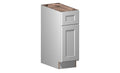 White 1 Door 1 Drawer 1 Shelf Base Cabinet A212
