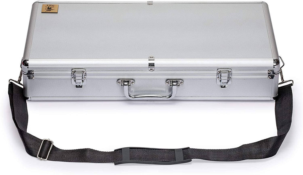 Aluminum Case with Shoulder Strap for Mahjong Set G62601