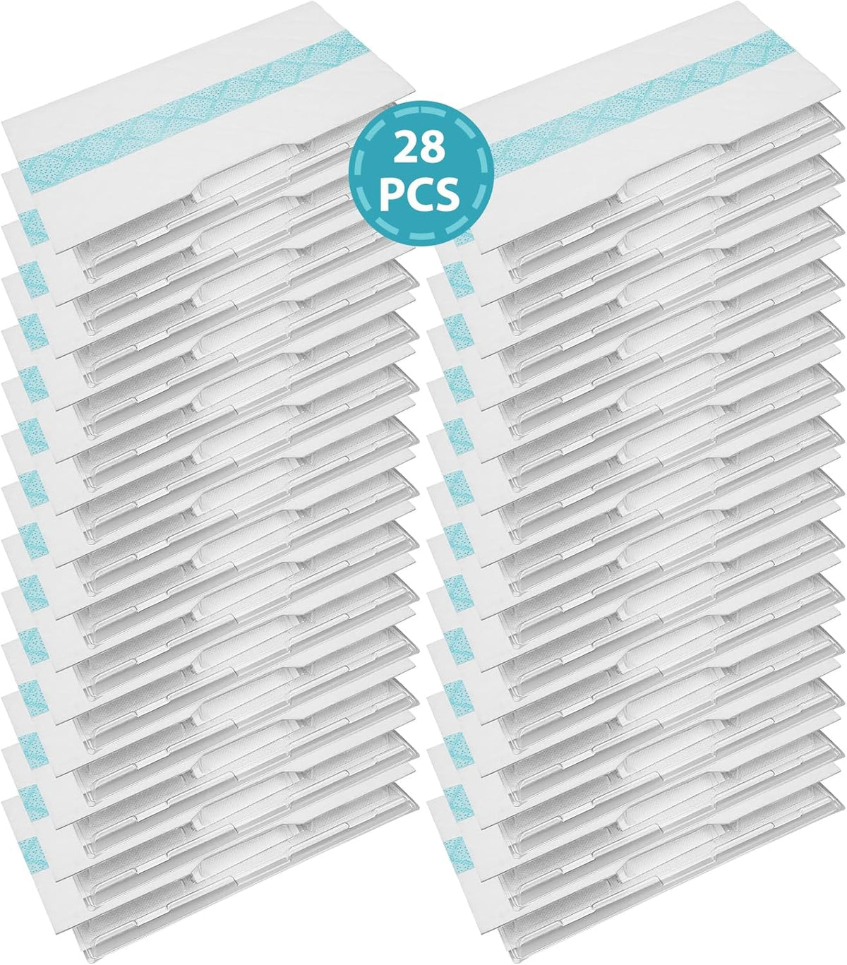 28 Pack Disposable Replacement Mop Pad Refills G93321
