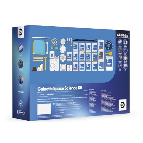 61 Experiment STEM Science Kit with DIY Telescope A939