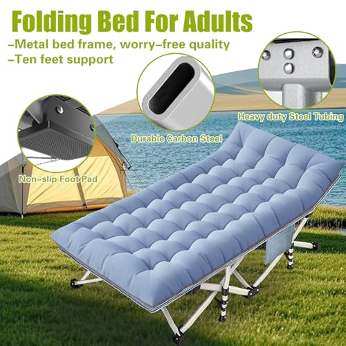 Oversize Camping Cot with Carry Bag F510