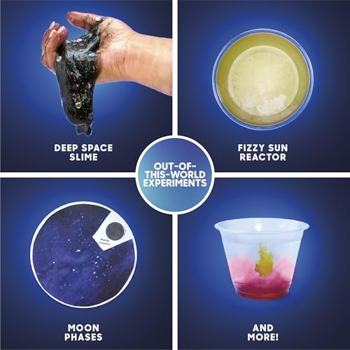 61 Experiment STEM Science Kit with DIY Telescope A939