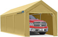 12 x 20ft Heavy Duty Carport with Removable Sidewalls U82345