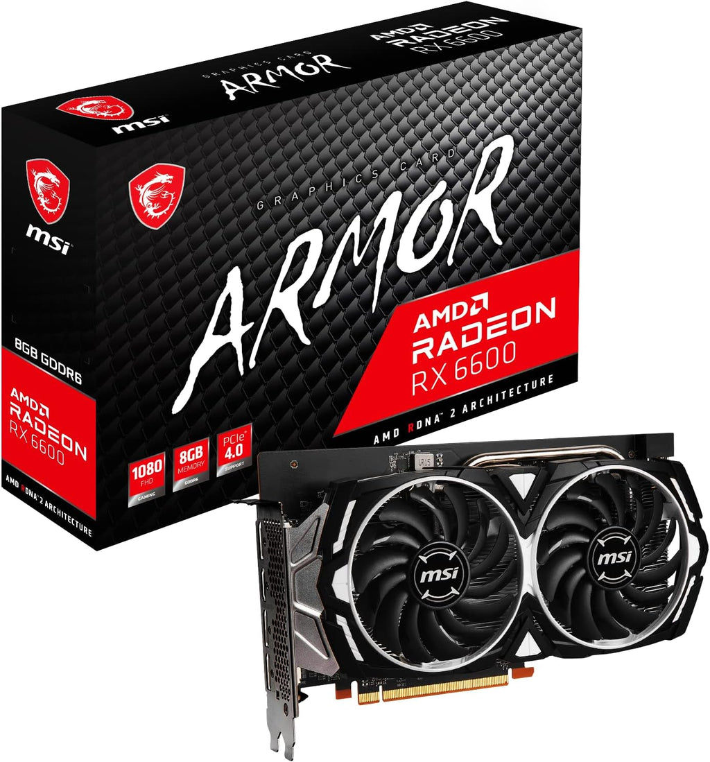 Radeon RX 6600 8GB GDDR6 PCI Express 4.0 Video Card E107