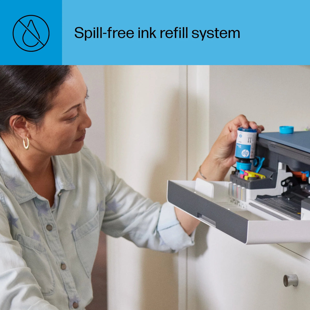 Wireless All-in-One Color Inkjet Tank Printer W710048