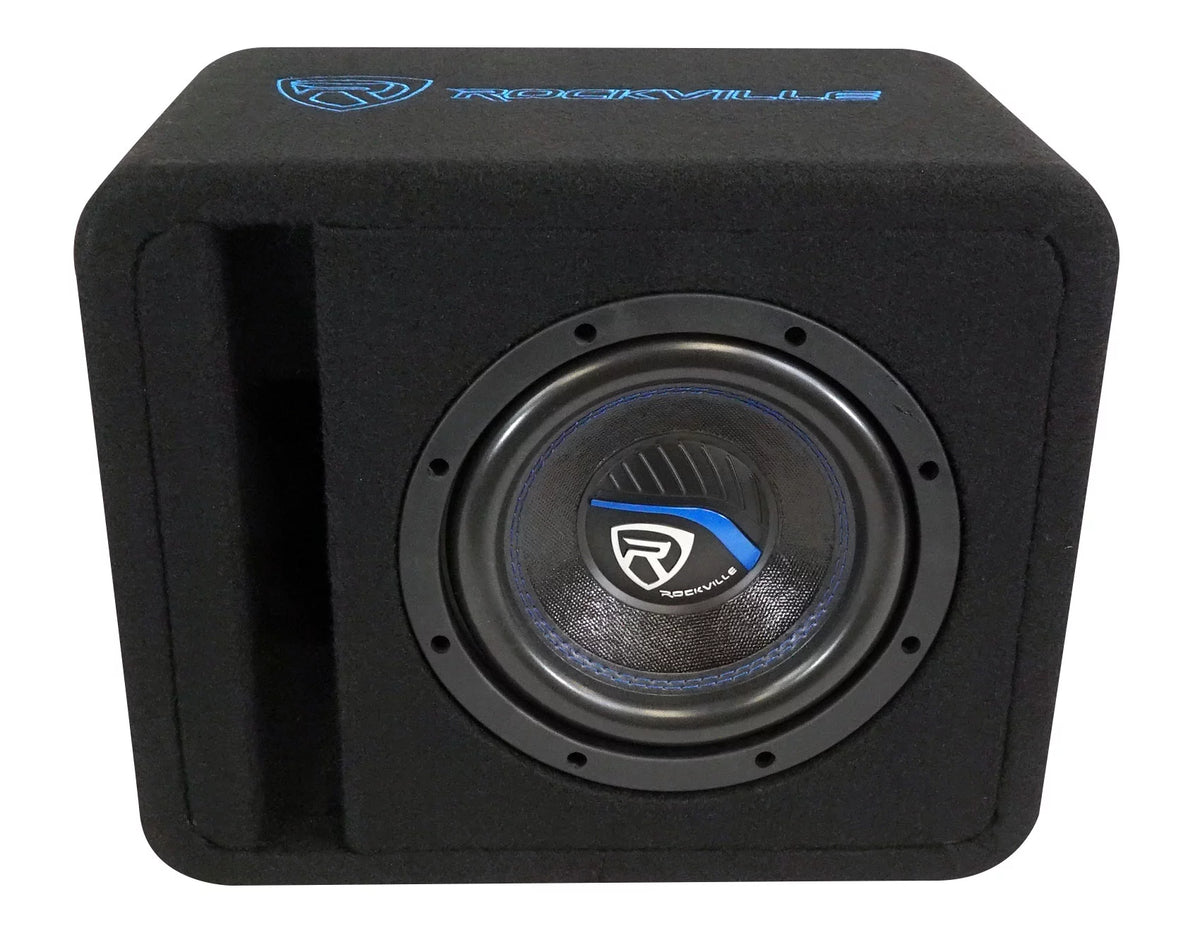 8" 800w Car Subwoofer in Vented Sub Enclosure Box - 4 Ohm B6957