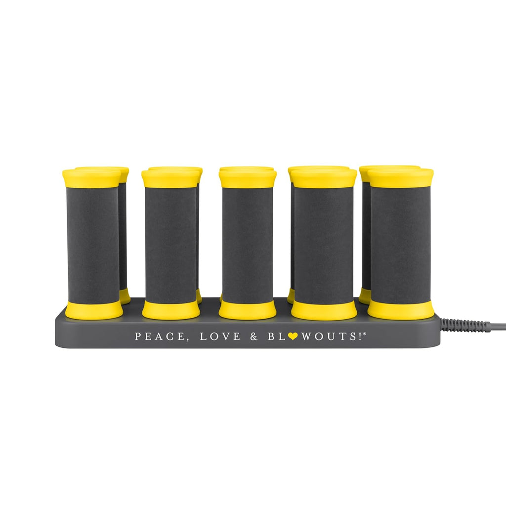 10 Rollers, 2 Sizes, Hot Rollers with Heat-Resistant Bag K17323