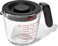 2 Cup Glass Measuring Cup With Lid N9068