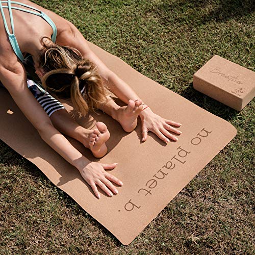 Natural Rubber Cork Yoga Mat 72" x 24" x 4.5mm T219836