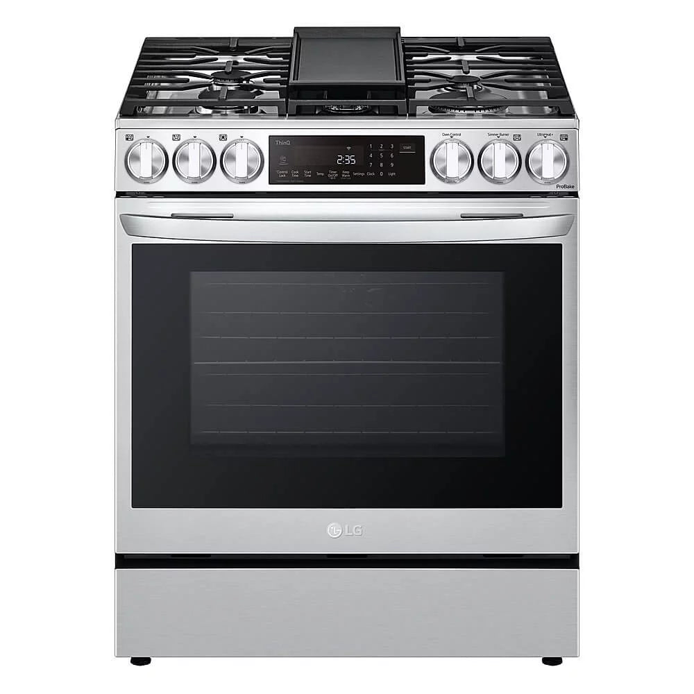 30" Wide 6.3 Cu. Ft. Slide In Dual Fuel Range - Stainless Steel X939519