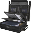 Fireproof Document Organizer Bag with Lock, 3-Layer File Storage Box with Dividers, Waterproof Collapsible File Holder R601133
