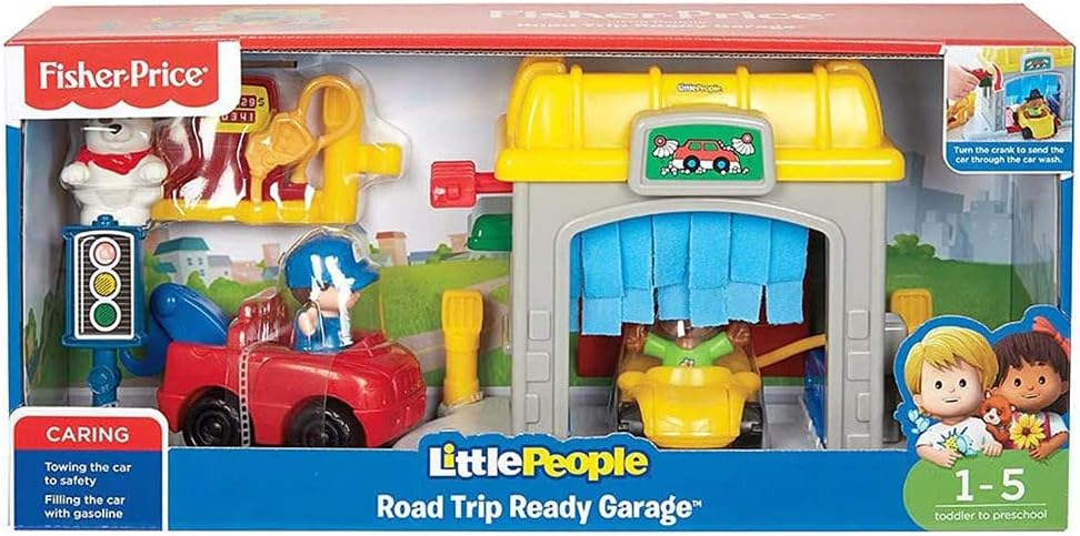 Toy Garage with Figures and Car B17920