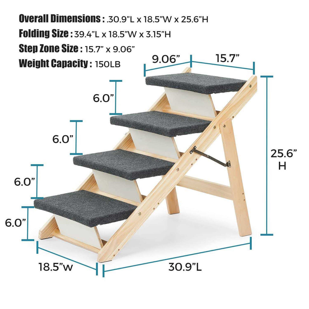 Wooden Pet Stairs V388792