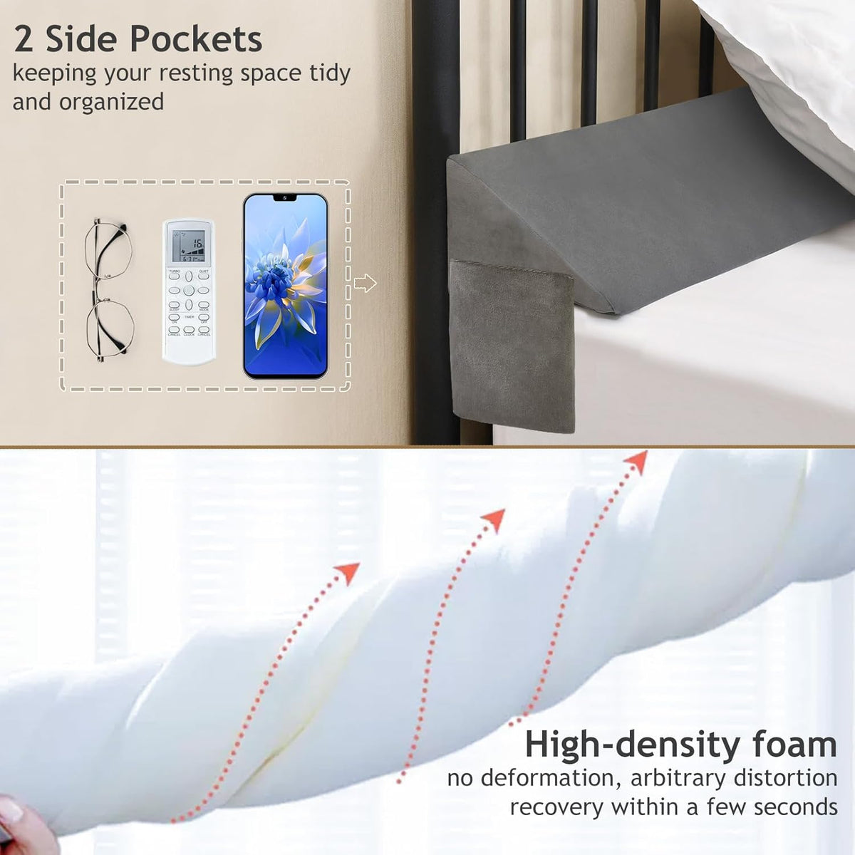 Queen Bed Wedge Pillow M103288