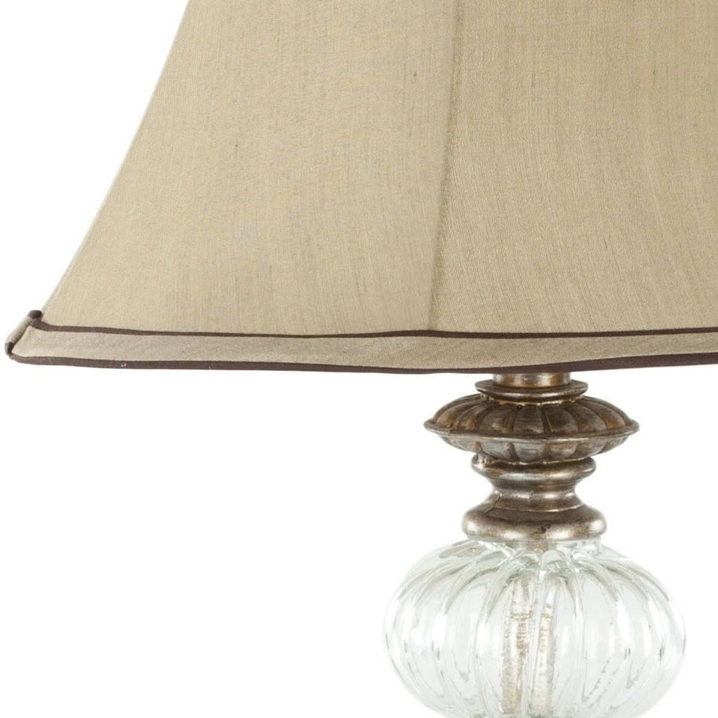 Glass Globe Table Lamp Set of 2 V477