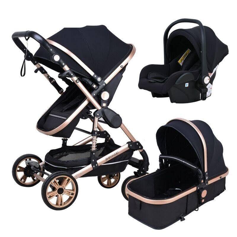 High Landscape Baby Stroller 3 in 1 Multifunctional Car I413