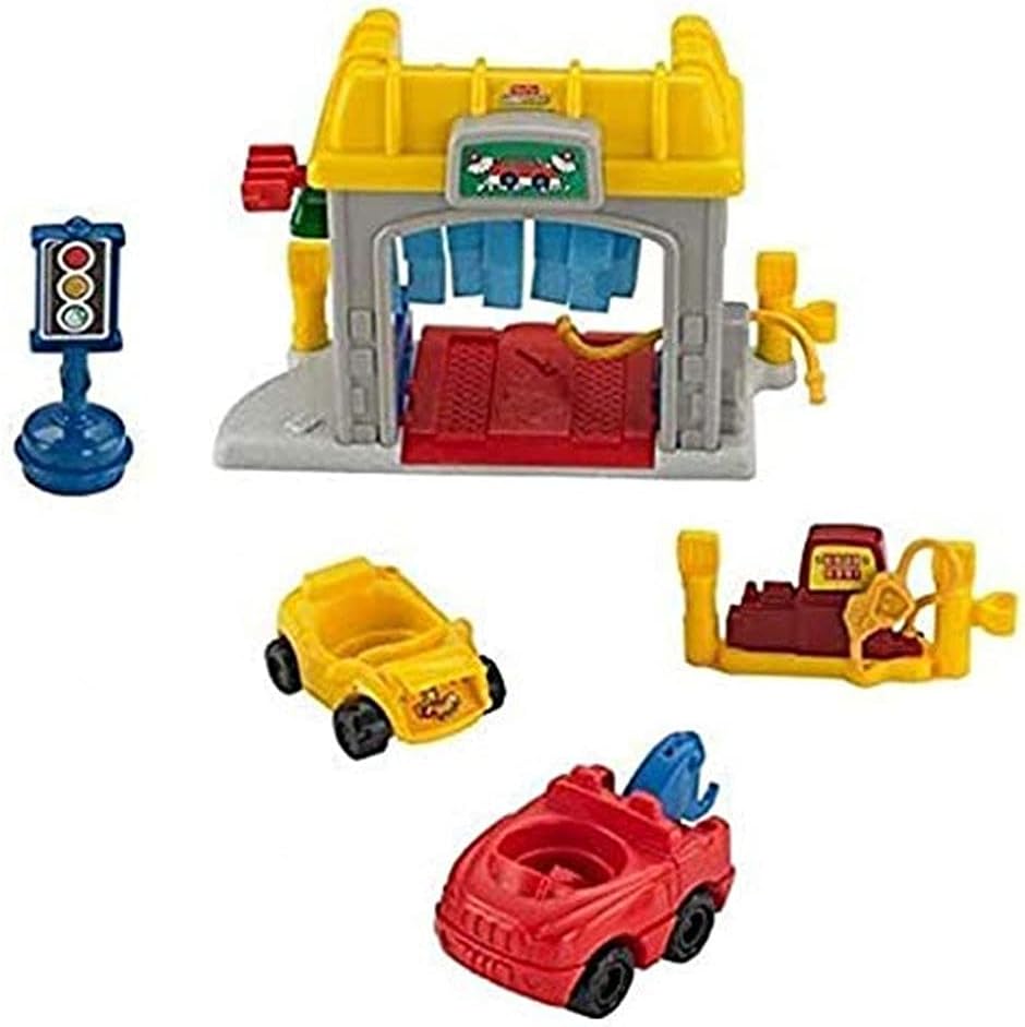 Toy Garage with Figures and Car B17920
