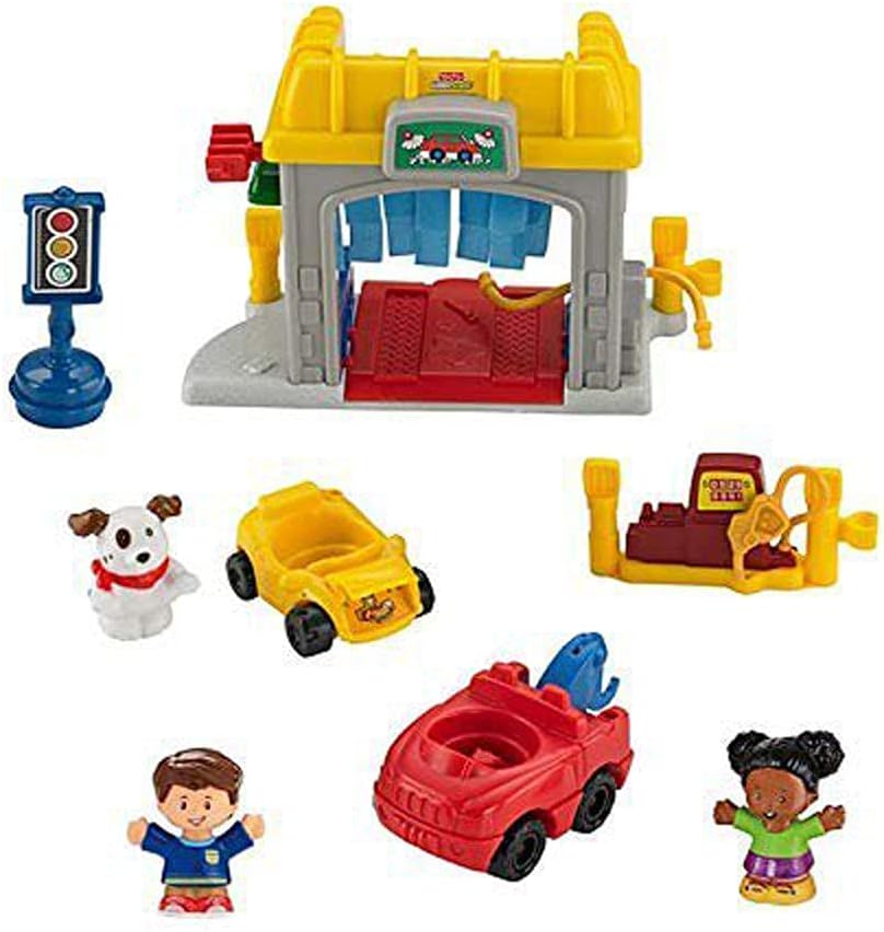 Toy Garage with Figures and Car B17920