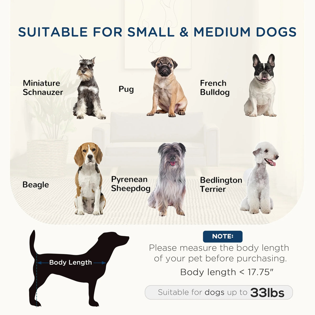Gray Elevated Pet Sofa X9034