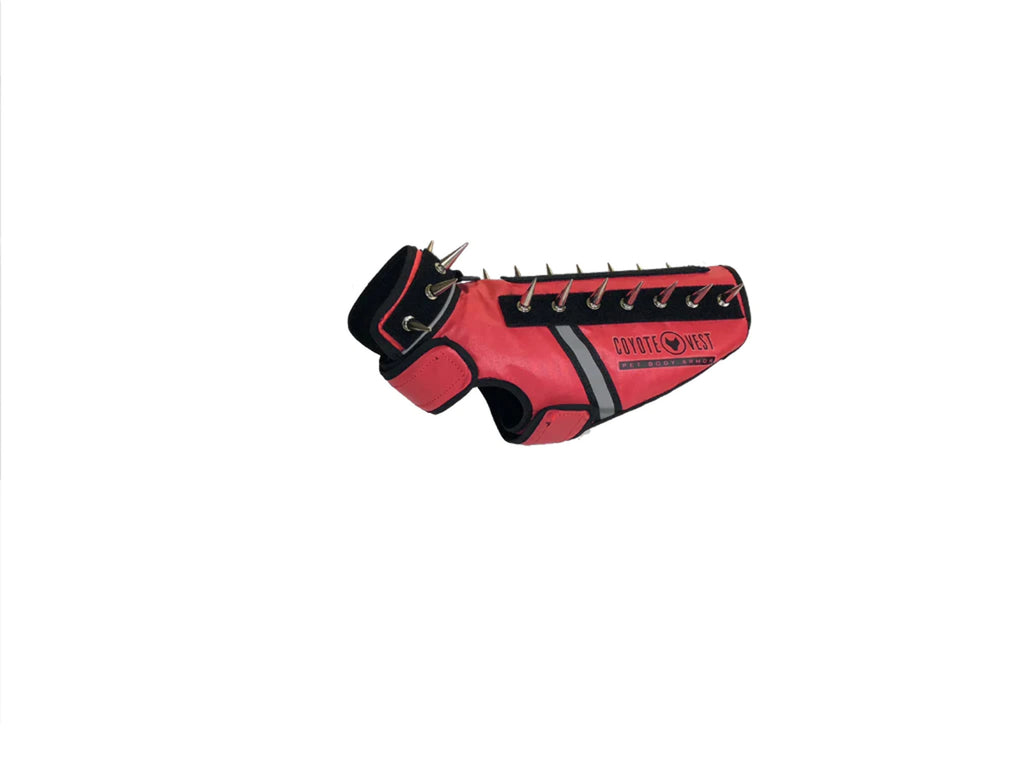 Reflective Dog Harness Vest with Spikes N14477