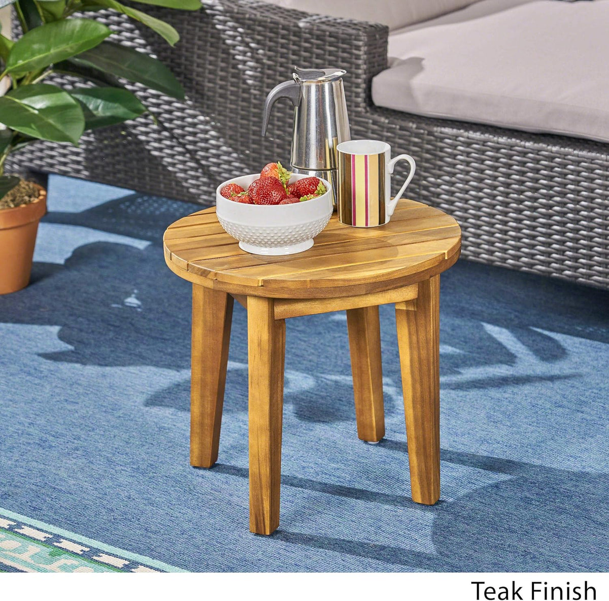 16 Acacia Wood Outdoor Side Table H2457