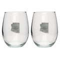 Stemless Wine Glass Set of 2 R9462