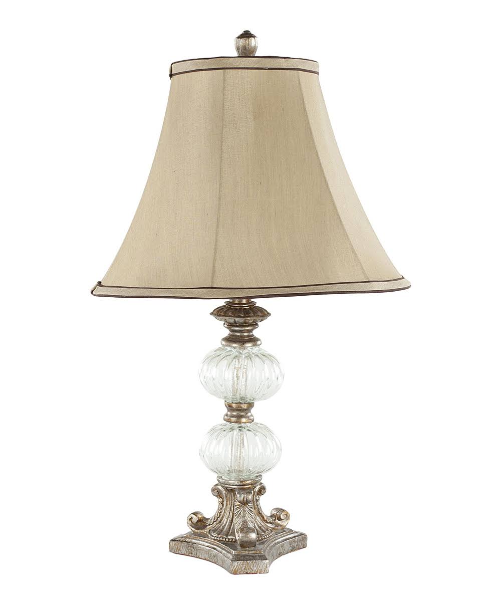 Glass Globe Table Lamp Set of 2 V477