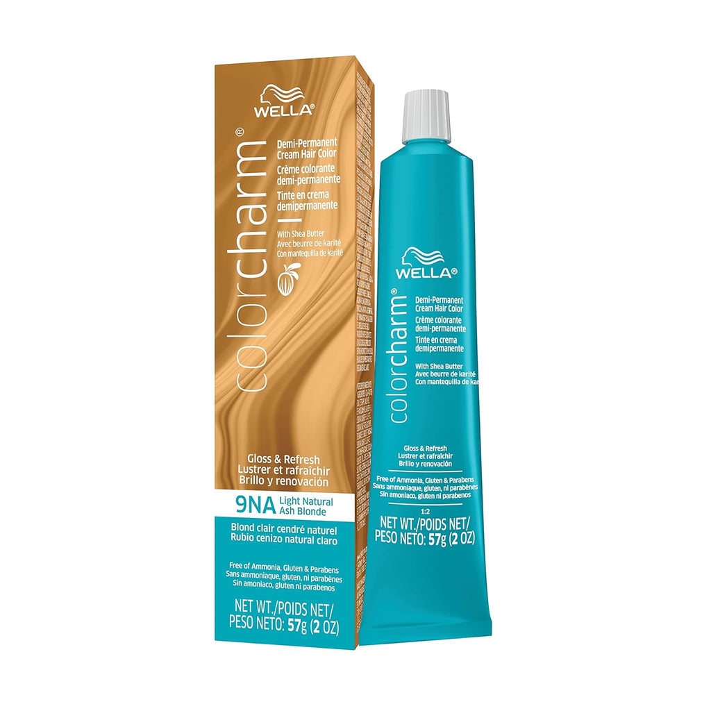 9NA Light Natural Ash Blonde Demi Permanent Hair Color with 10 Vol. Developer P94459