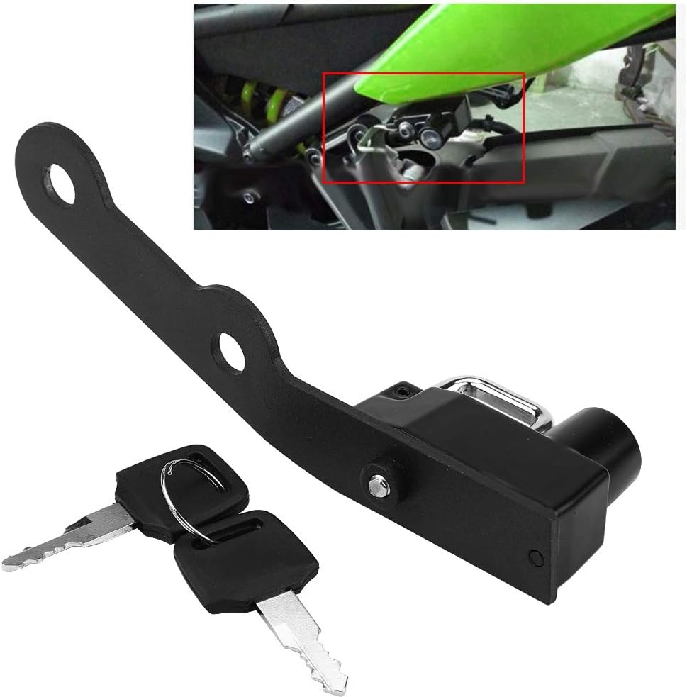 Motorcycle Helmet Lock Alloy Anti-Theft Security Lock J305554