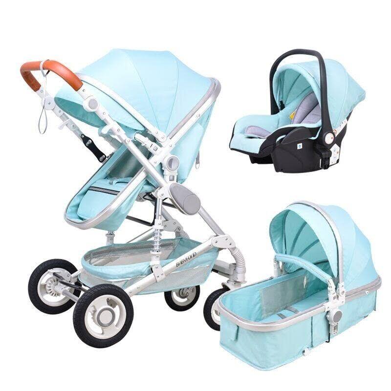 High Landscape Baby Stroller 3 in 1 Multifunctional Car I413