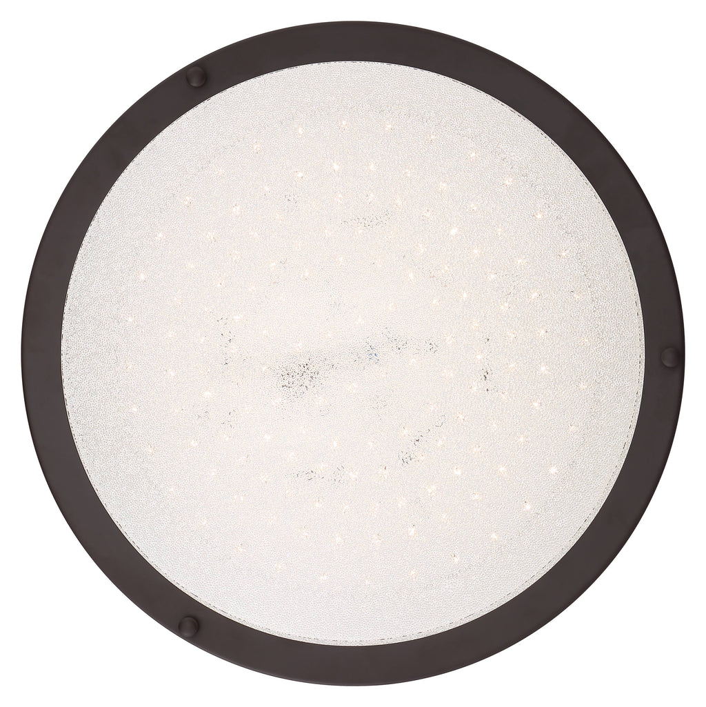 Brushed Steel Flush Mount M7928