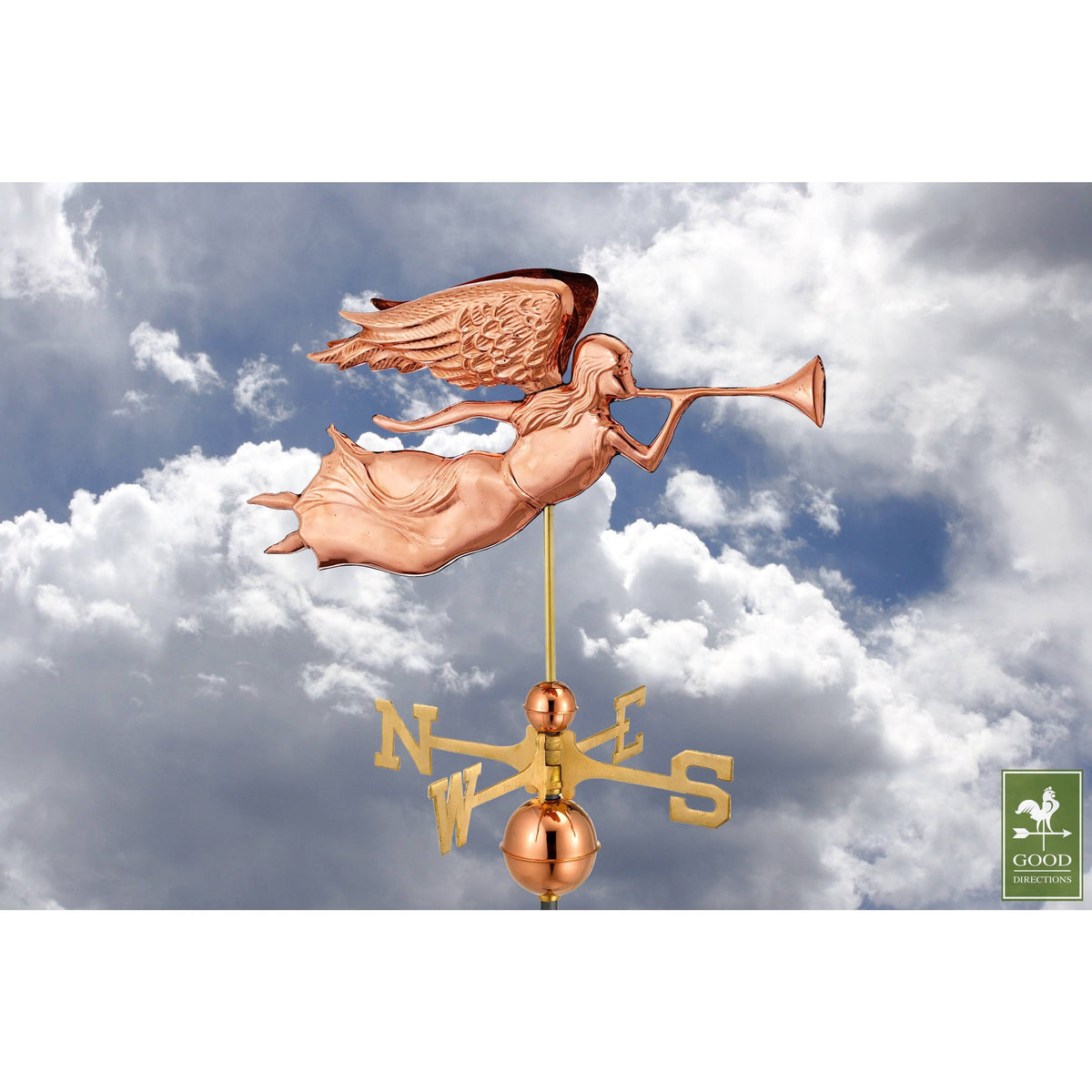Angel with Arrow Weathervane Pure Copper L4106