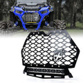 Black Steel Mesh Grille with 14" LED Lightbar E53859