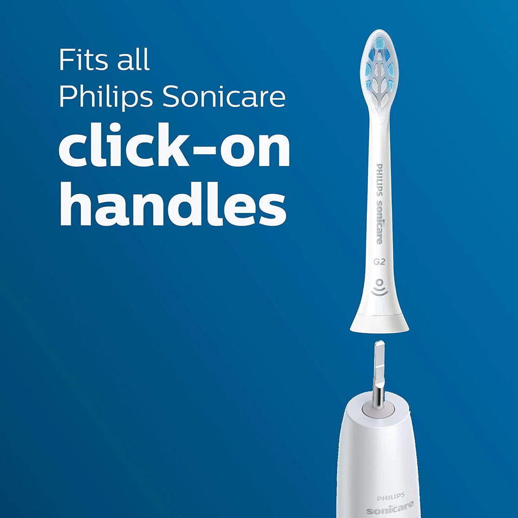 White Toothbrush Heads, Set of 8 C34338