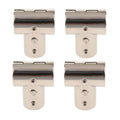 4pcs 22mm 90 Degree 3 Way Elbow Boat Deck Handrail Rail Tee Fittings L388