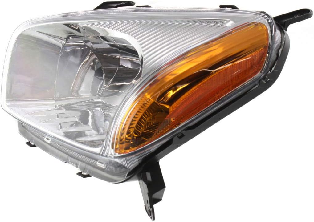 Chrome Bezel Headlight Assembly Driver Side C248