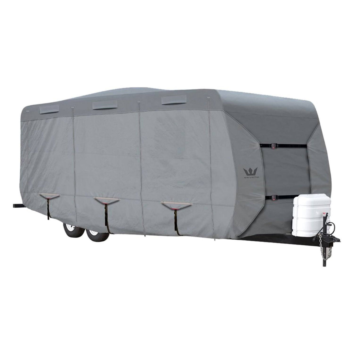 Gray 19 Feet Travel Trailer RV Cover V867500